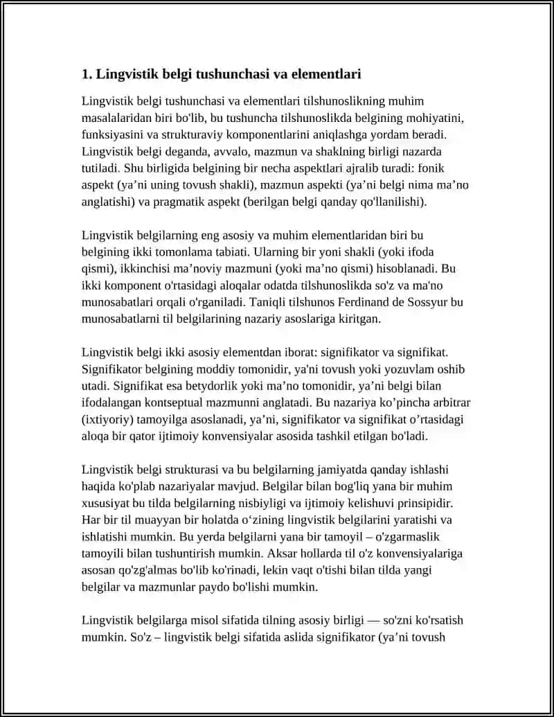 LINGVISTIK BELGI TUZULISHI 3
