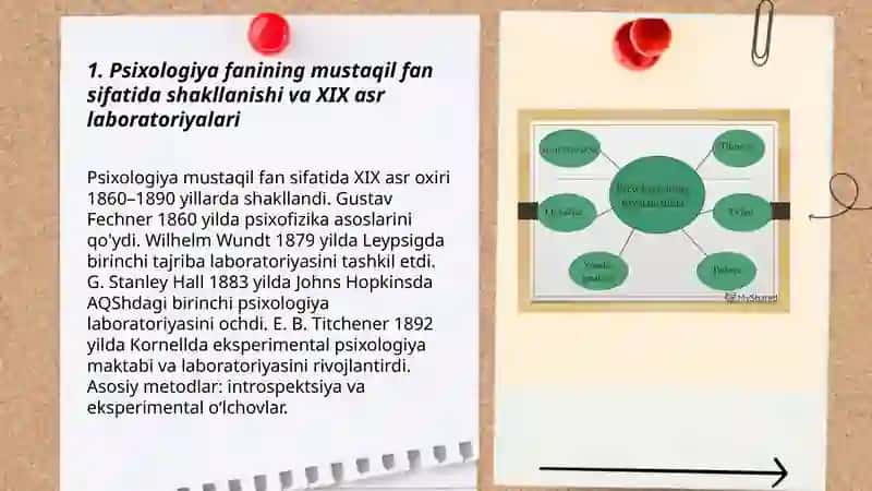 Psixologik maktablarning yuzaga kelish tarixi 3
