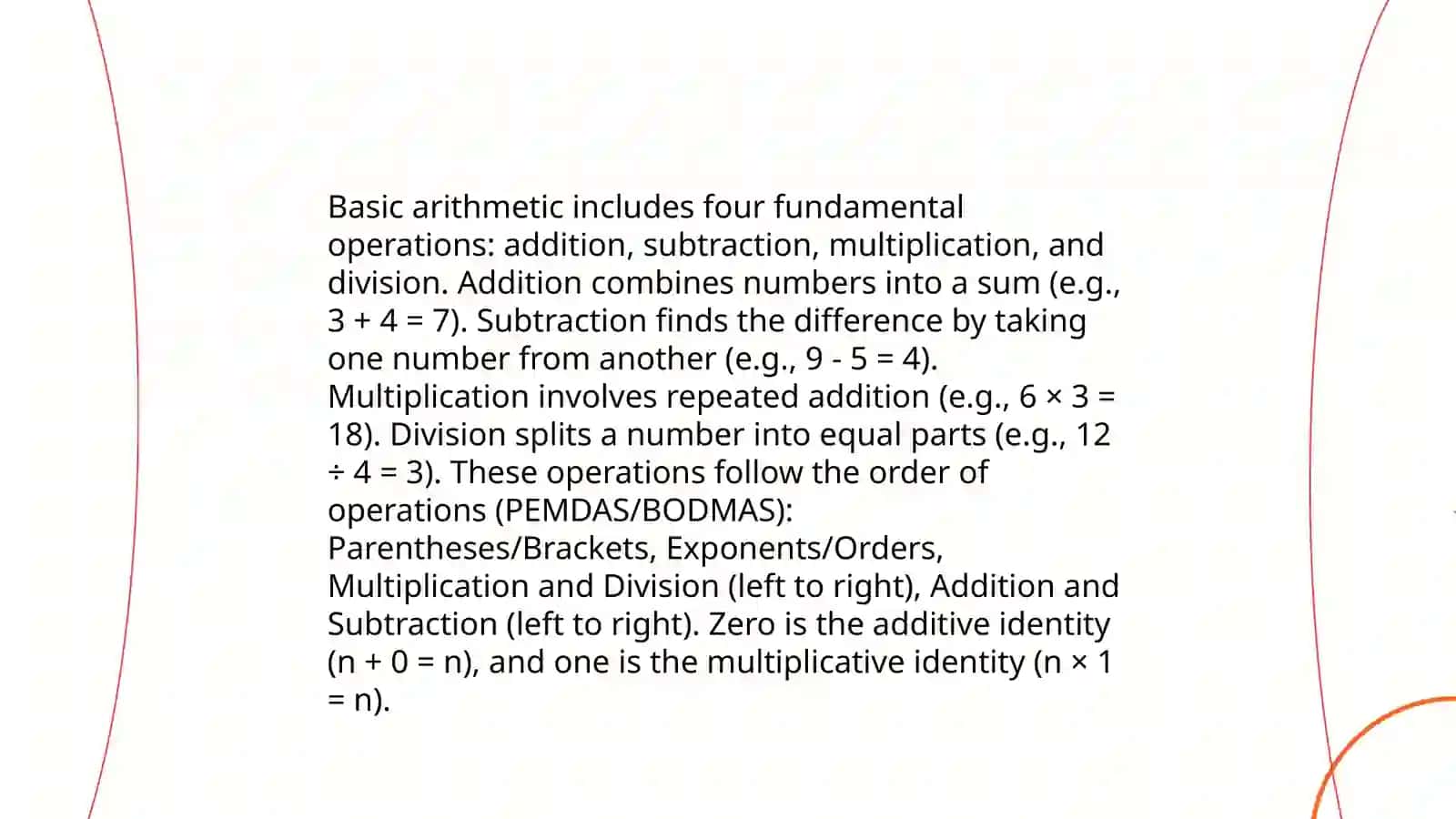 Confidence with numbers 3