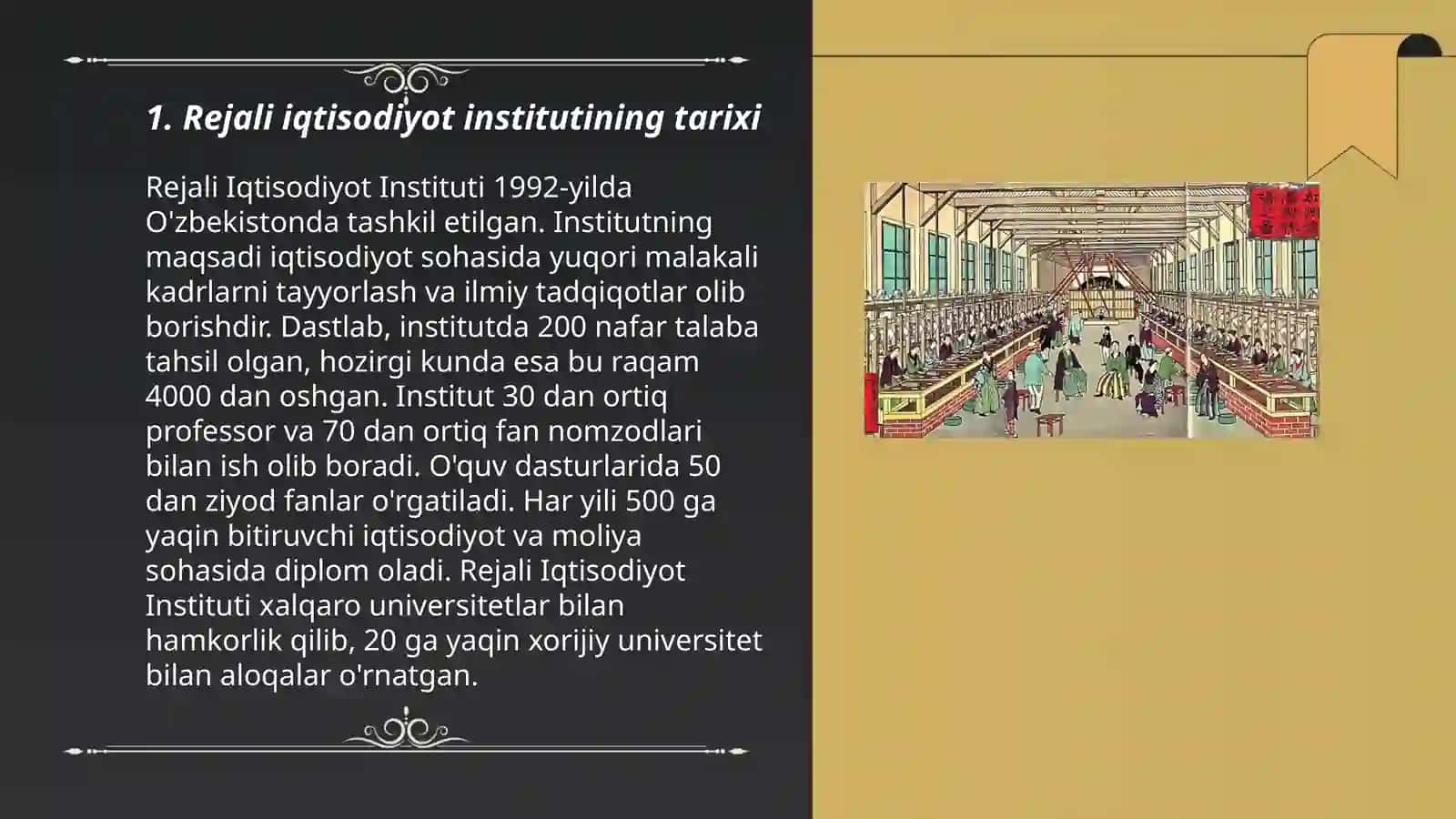 Rejali Iqtisodiyot Instituti 3