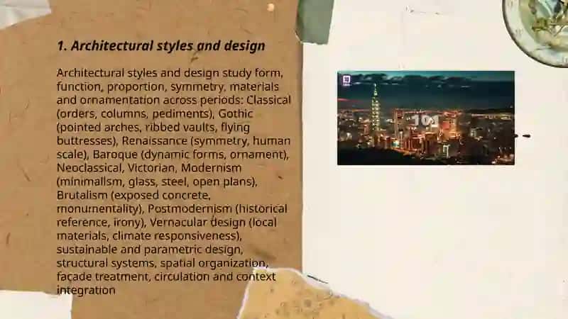 Architectural styles and design 3