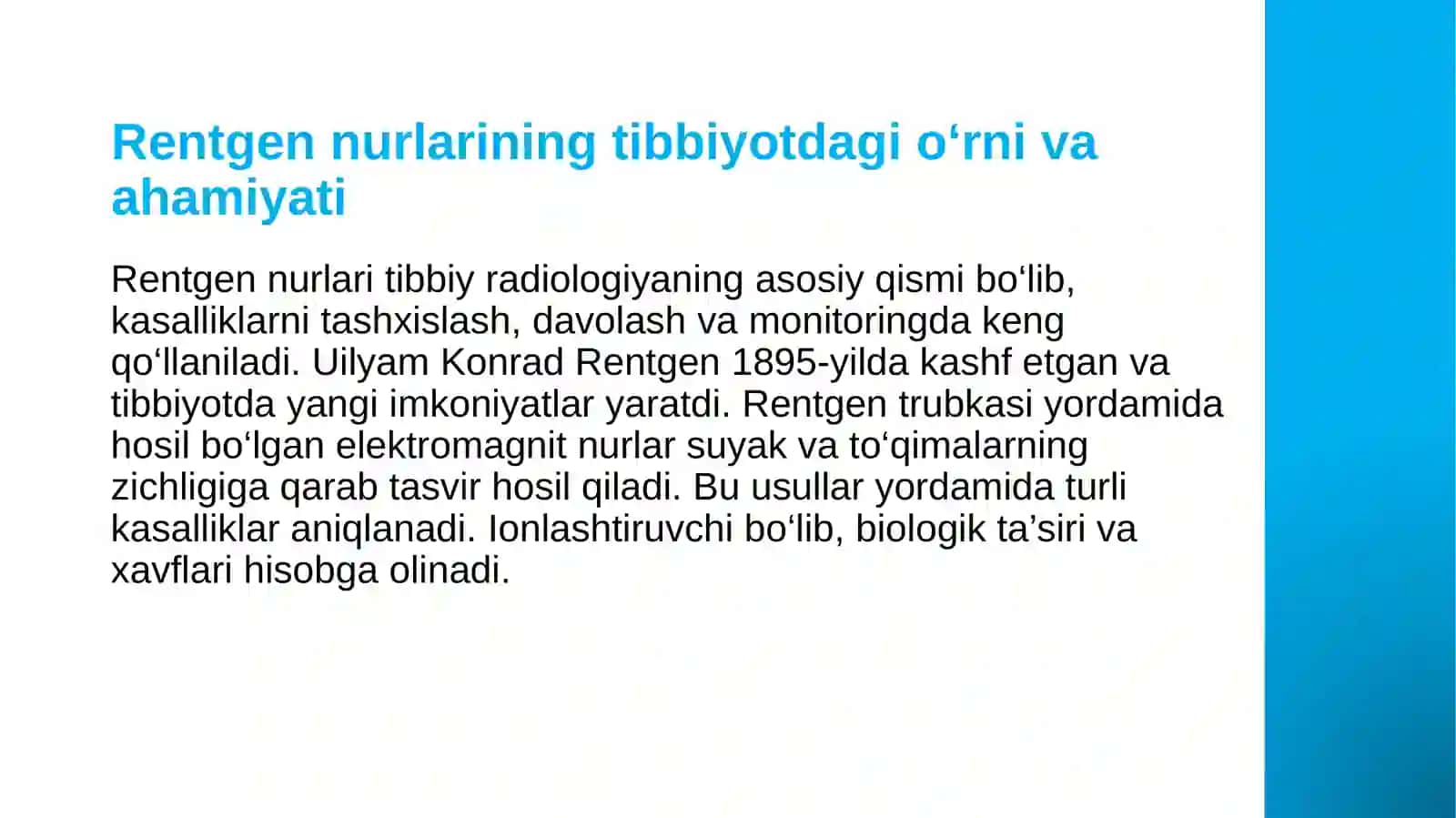 Tibbiy radiologiya 3