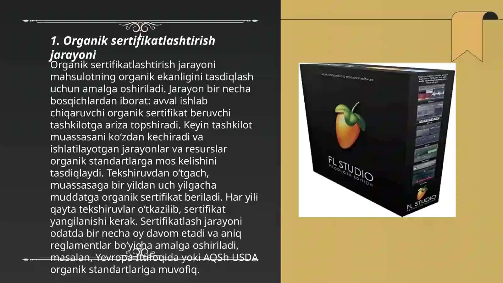 Meva maxsulotlarida organik sertifikatlashtirishning xavfsizligi 3