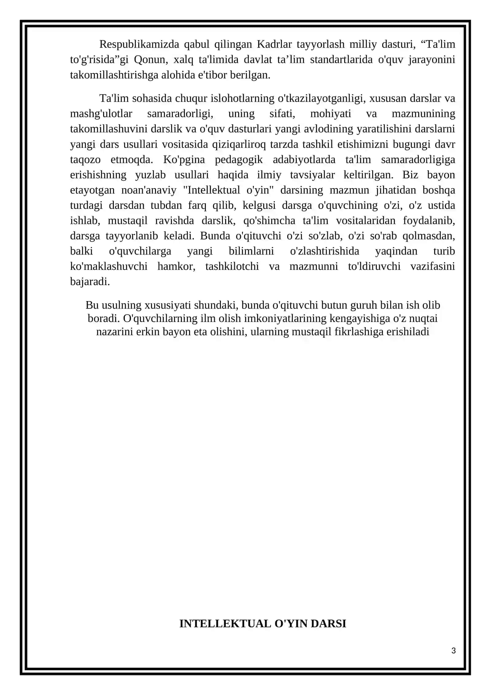 8-sinf Huquqshunoslik fanidan O'zbekiston Respublikasi Prezidenti dars ishlanma 3