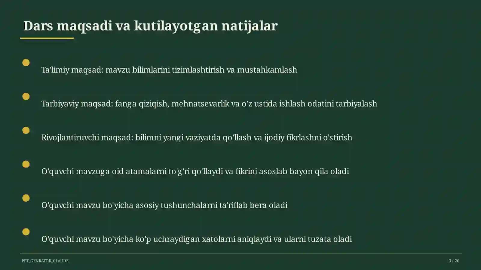 Spiral yondashuv: bilim va ko'nikmalarni sinfdan sinfga bosqichma-bosqich rivojlantirish 3