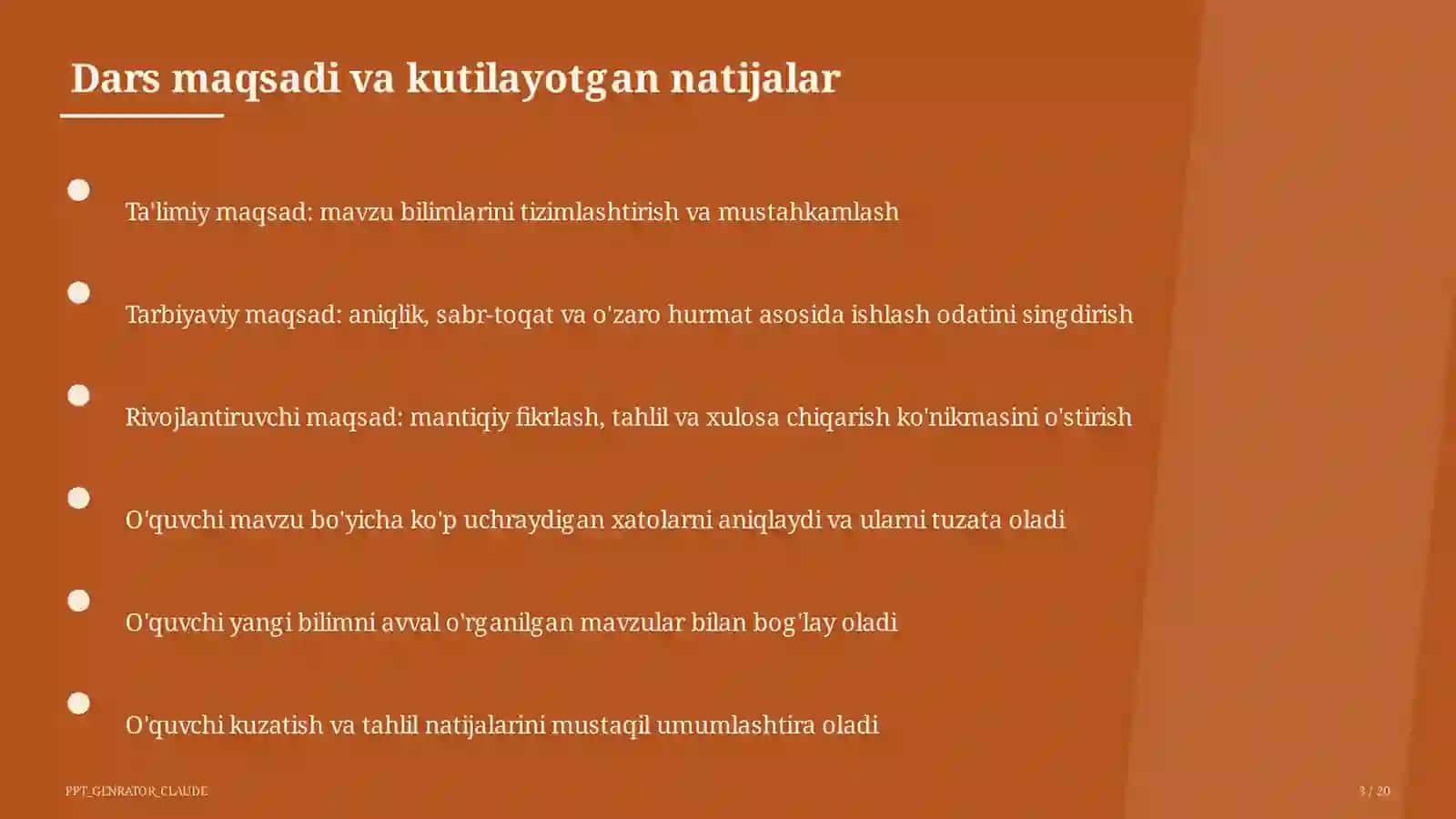 Ranglar dunyosi: asosiy ranglar (1-sinf) 3