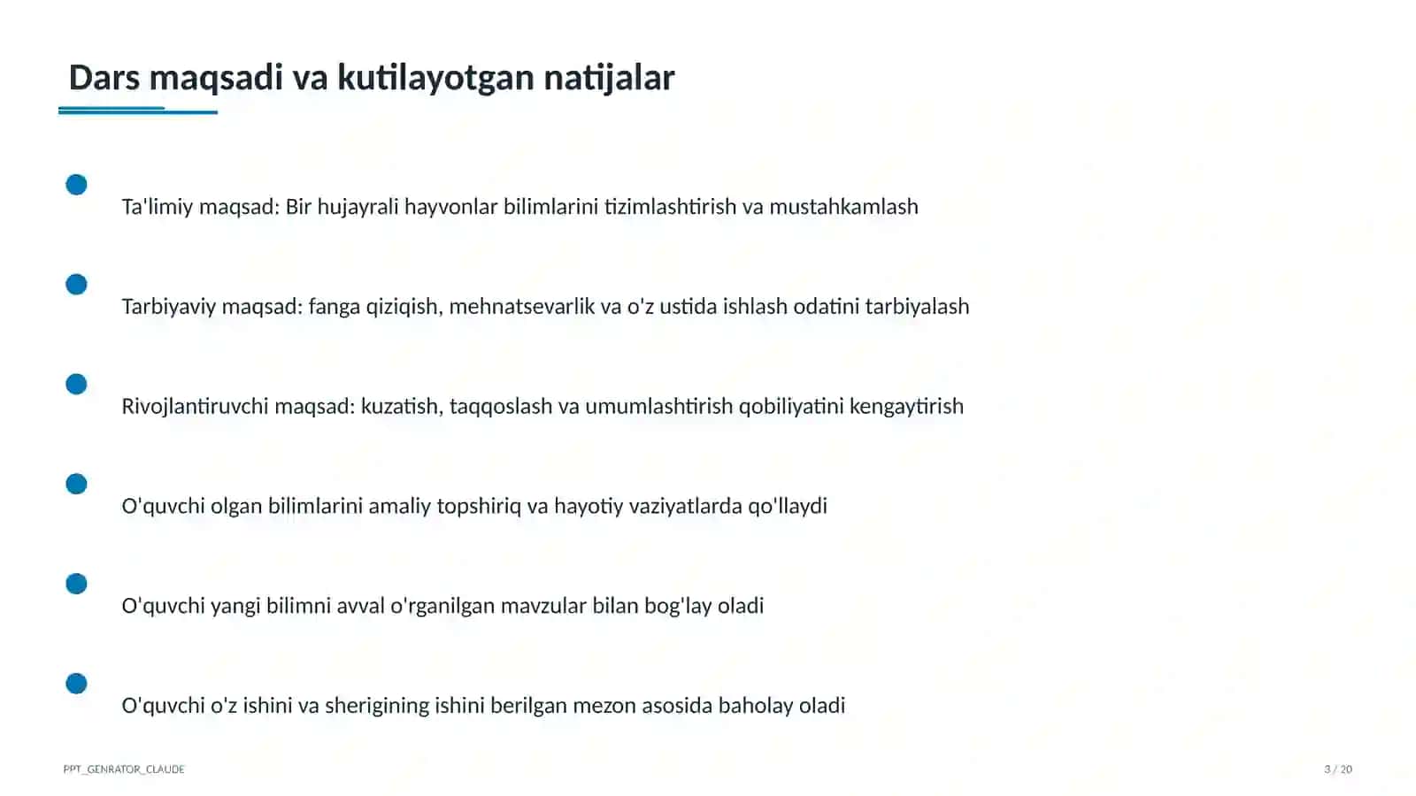 Bir hujayrali hayvonlar (7-sinf) 3
