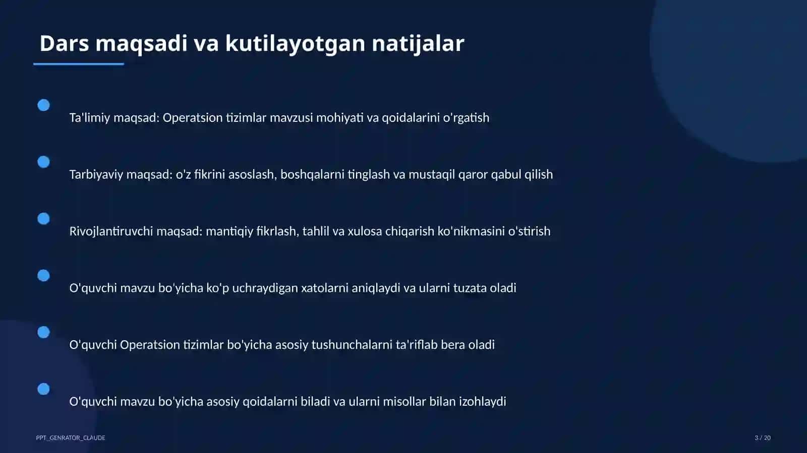 Operatsion tizimlar (6-sinf) 3