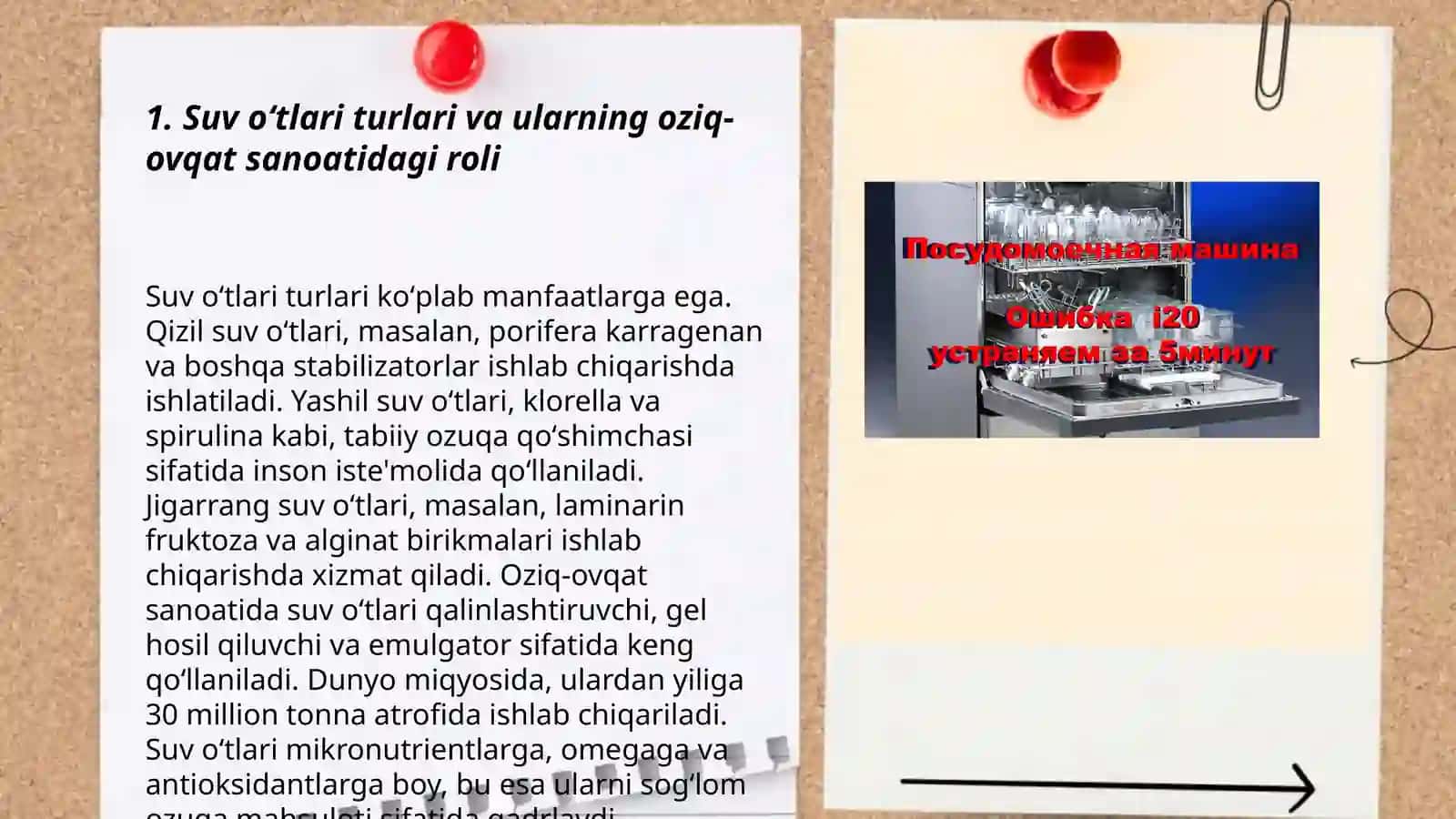 Oziq-ovqat sanoatida ishlatiladigan suv oʻtlari va zamburugʻlarning ahamiyati 3
