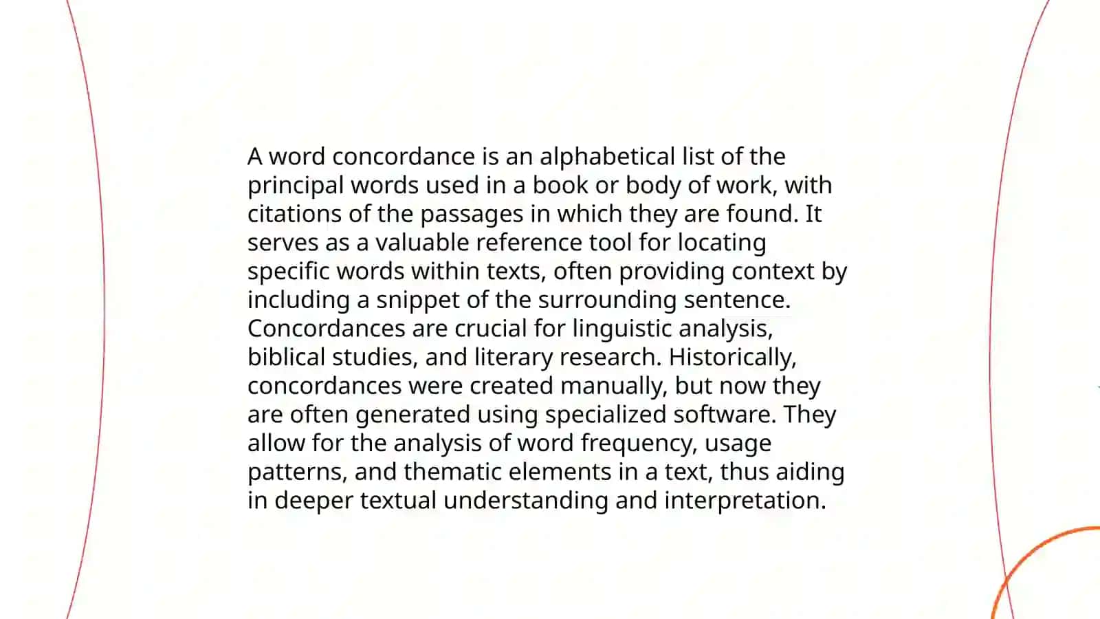 Word Concordance 3