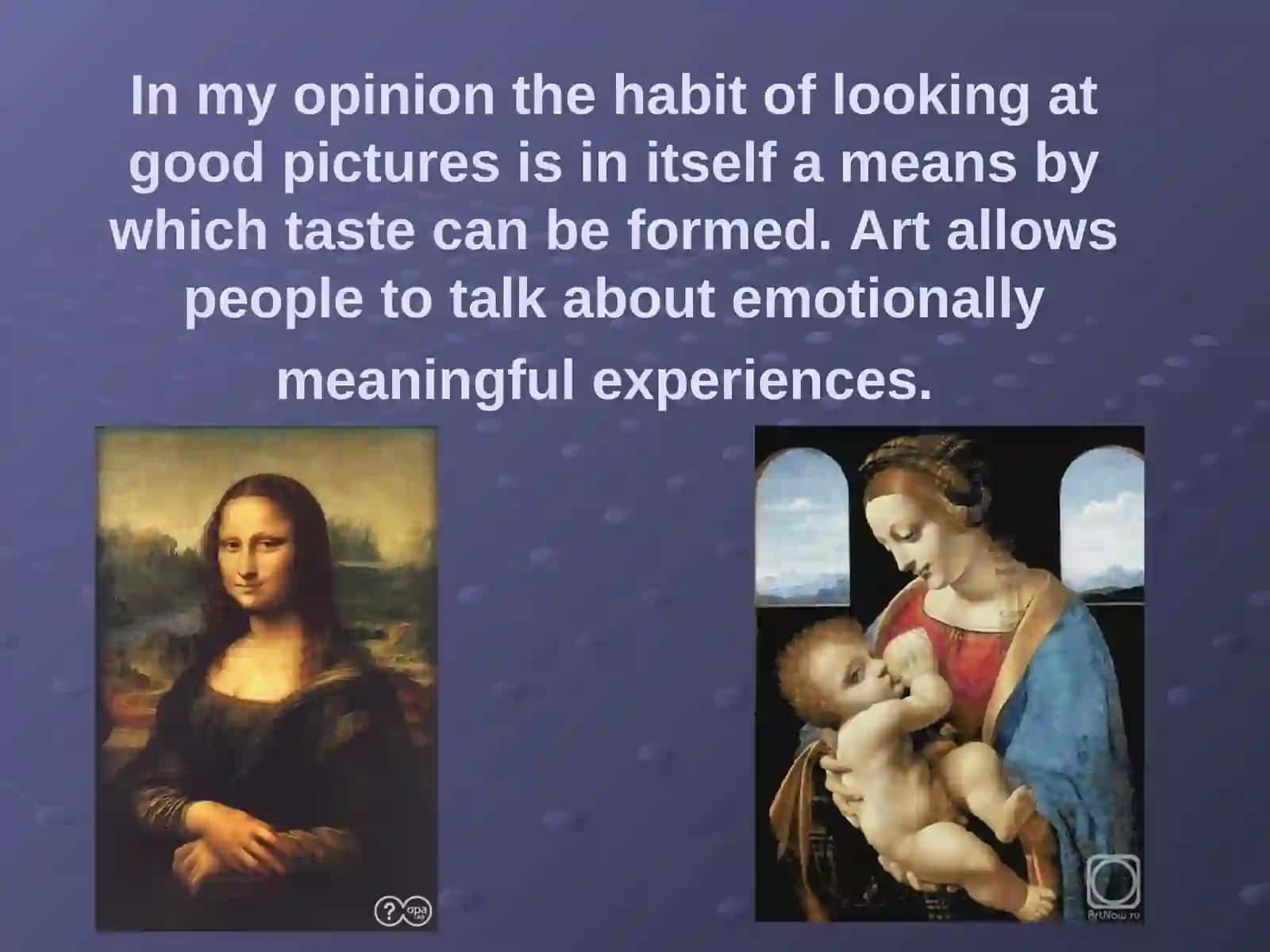 Art in our life 3