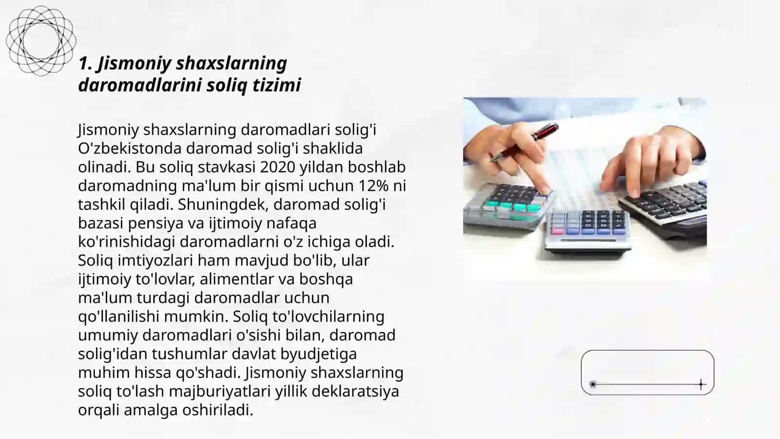Jismoniy shaxslarning daromadlarini soliq tizimi 3