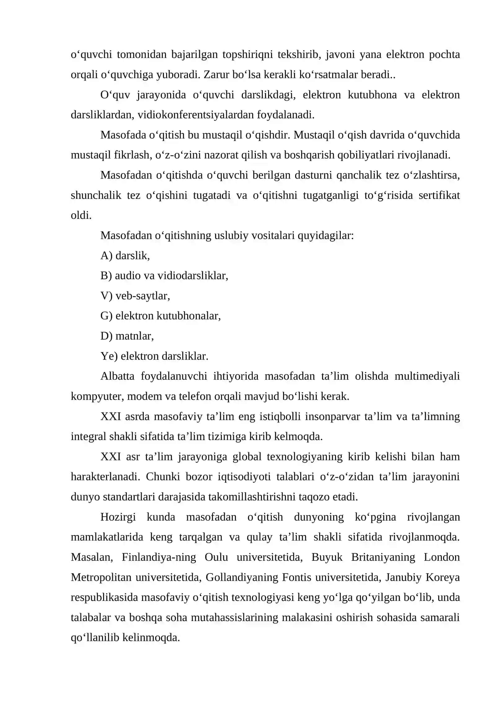 Masofaviy ta’lim texnologiyasi 3