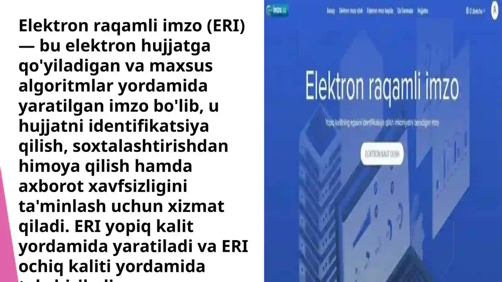 V- moneytizimi.Elektronraqamliimzo. UNING DASTURIY TA’MINOTI VA ELEKTRON RAQAMLI IMZONI YARATISH 3