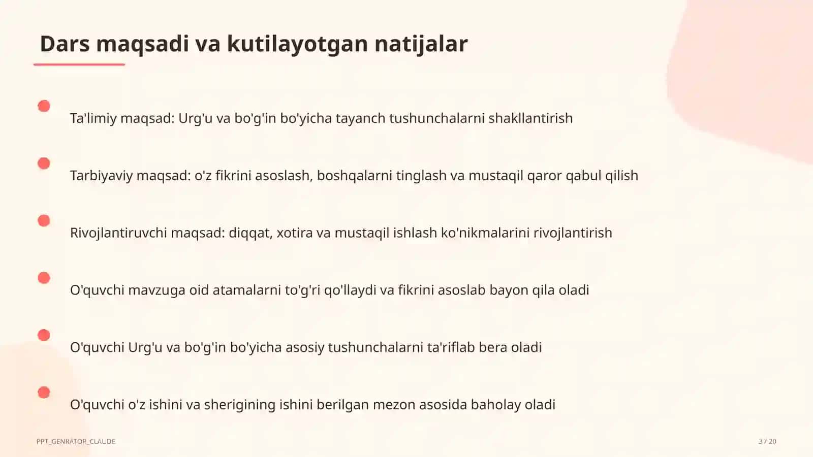 Urg'u va bo'g'in (5-sinf) 3