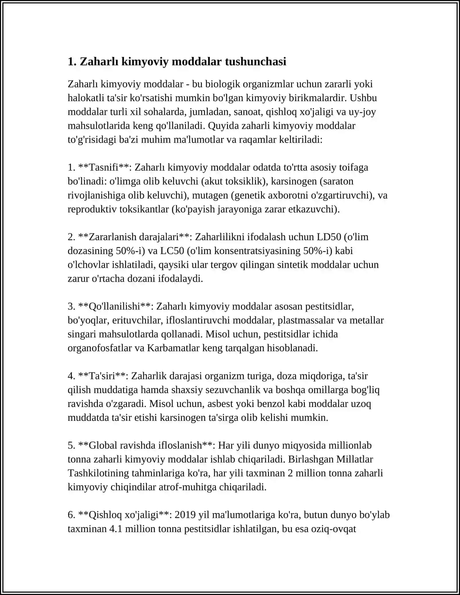 ZAXARLI XIMIKATLAR TUSHUNCHA SI. ETIL SPIRTI VA UNING SUROGATLARI BILANZAXARLANISH. OPIATLAR BILAN ZAXARLANISH 3