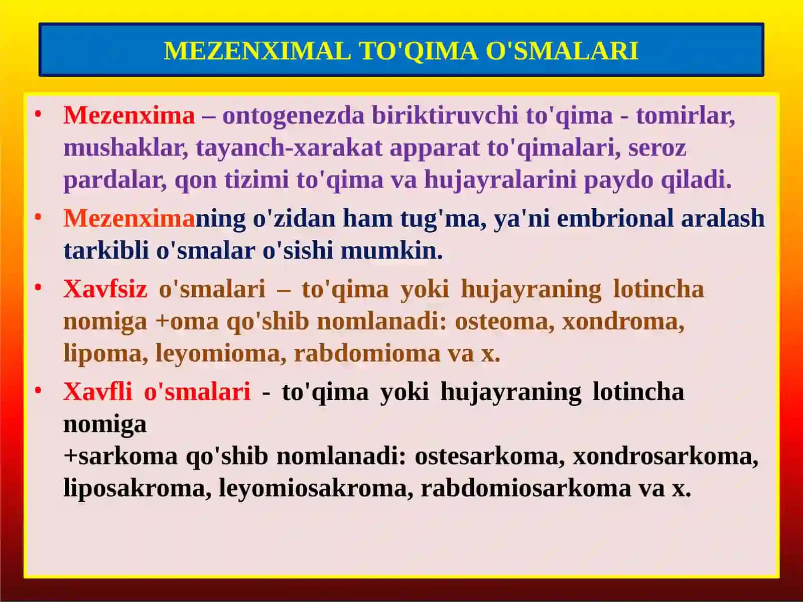 O'smalar 3
