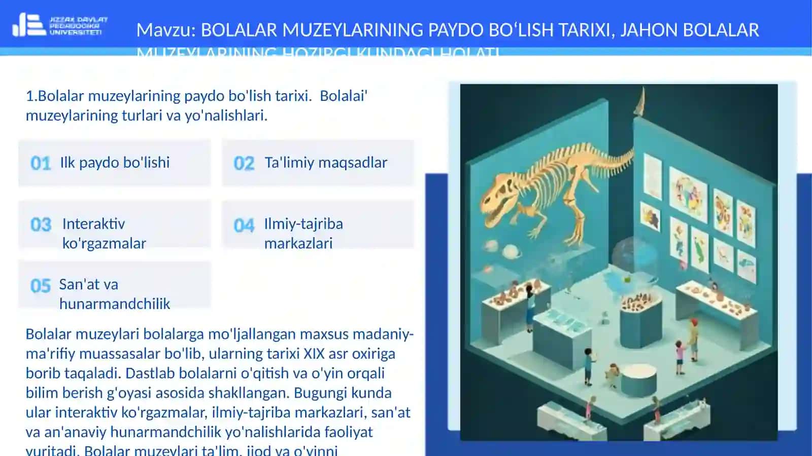 MUZEY PEDAGOGIKASI 3