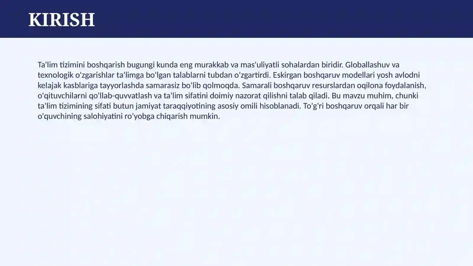 TA'LIM TIZIMINI BOSHQARISH 3