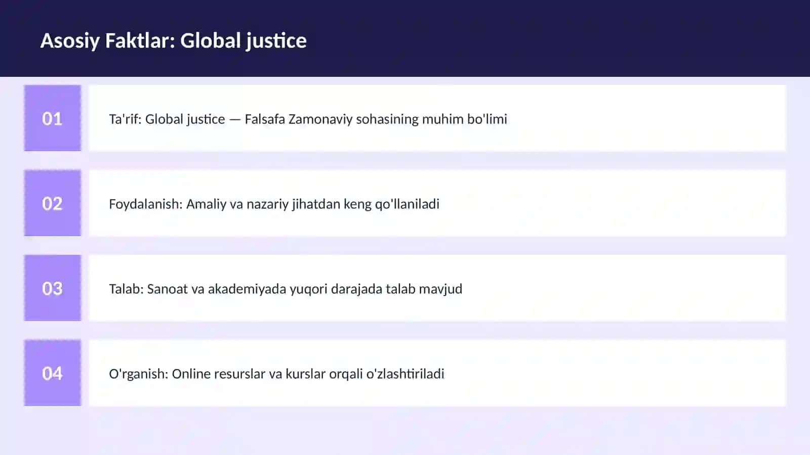 Global justice 3
