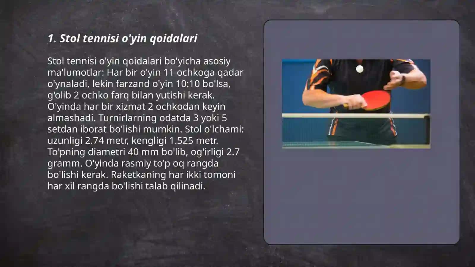 Stol tennisi 3