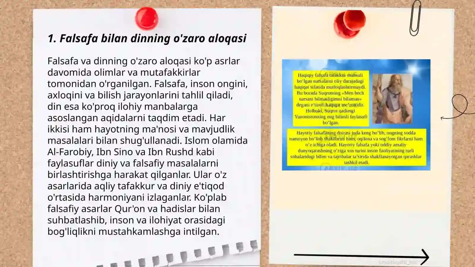 Falsafaning mohiyatiga oid Sharq va Gʻarb mutafakkirlari taʼriflarni tasniflash Abdulazizova Ruhshona 3
