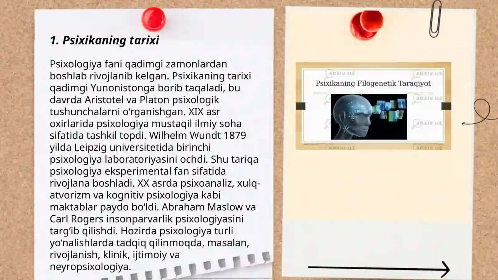 Psixikaning filogenetik tarqaqqiyoti 3