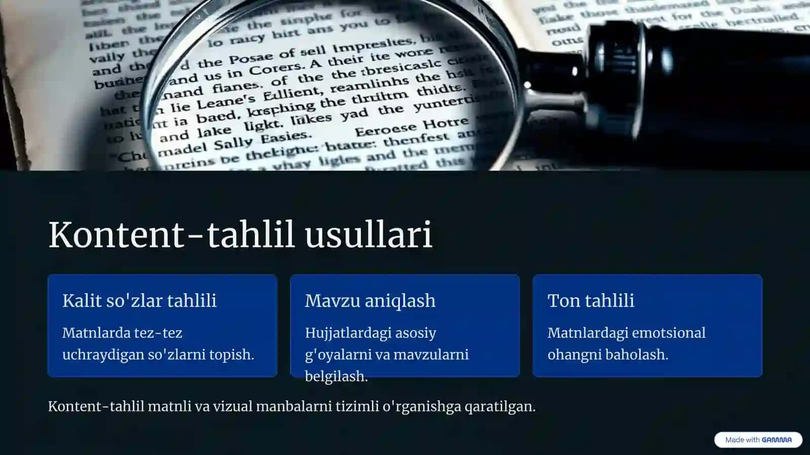 Miqdoriy va kontent-tahlil tarixiy tadqiqotlarda 3