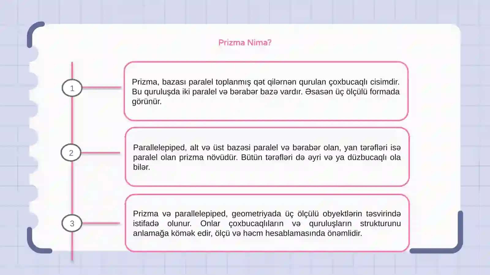 Prizma va Parallelepiped 3