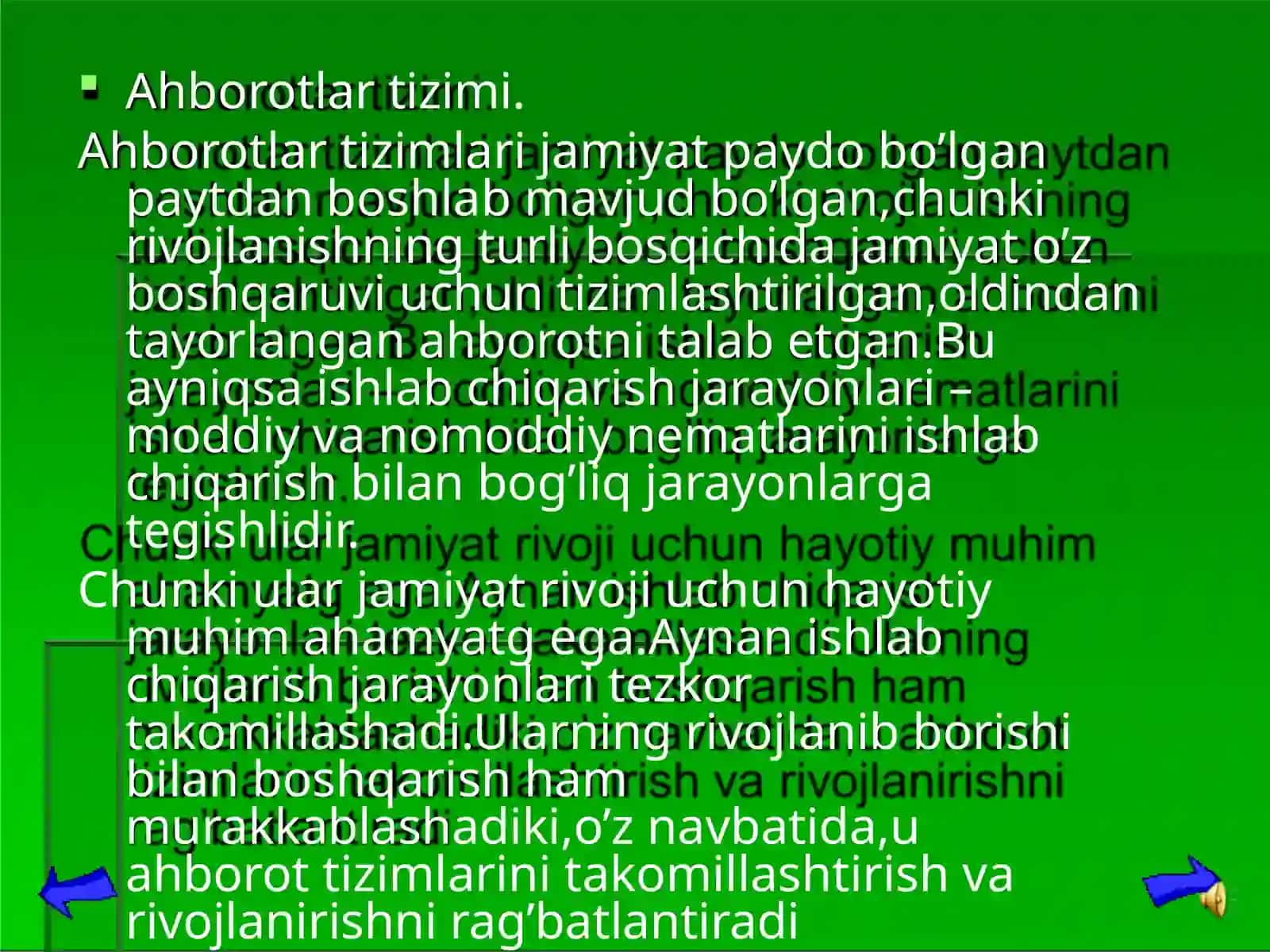 Ahborot tizimlari va axborot texnologiyalari 3