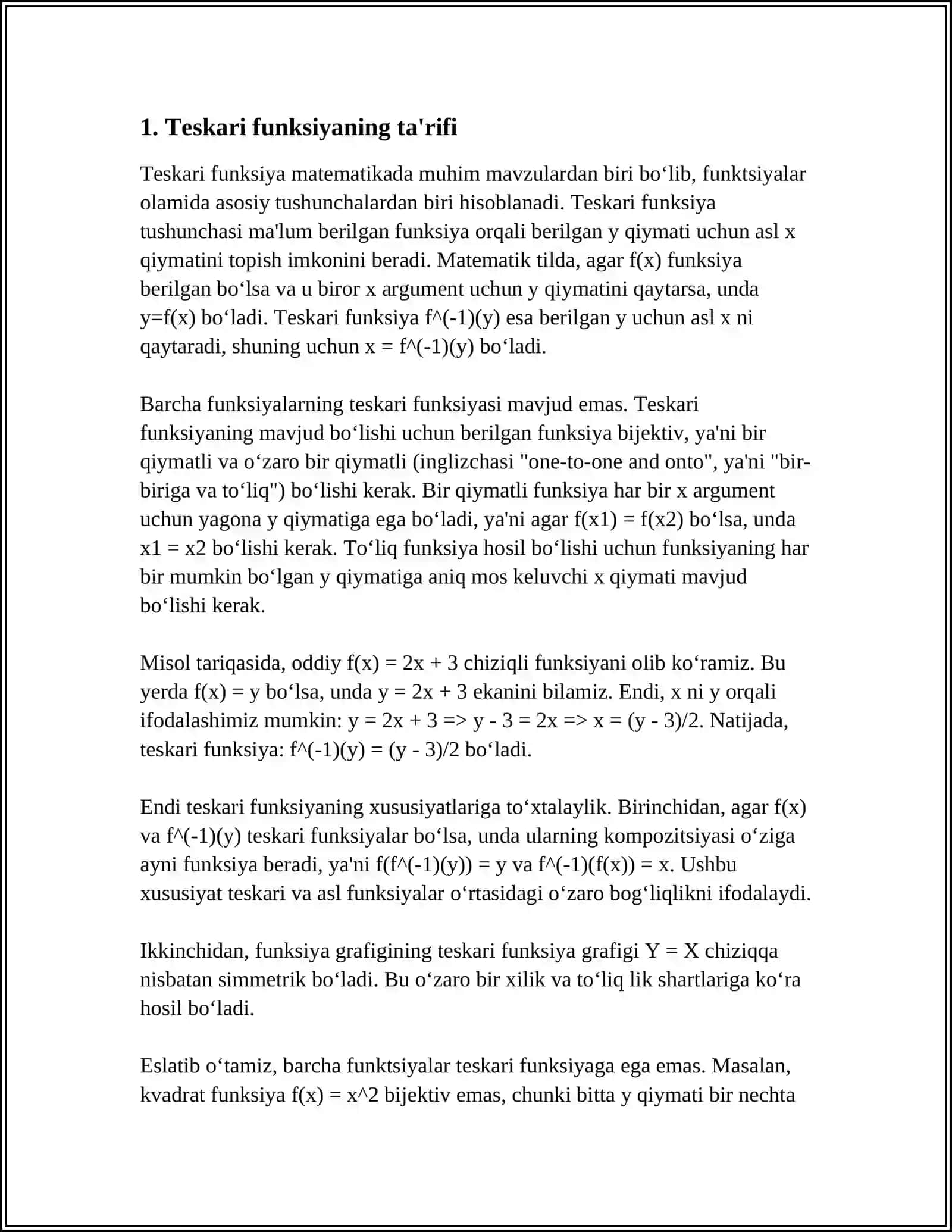 1.1TESKARI FUNKSIYA TUUSHUNCHASINI KIRITISH BOSQICHLARI 3
