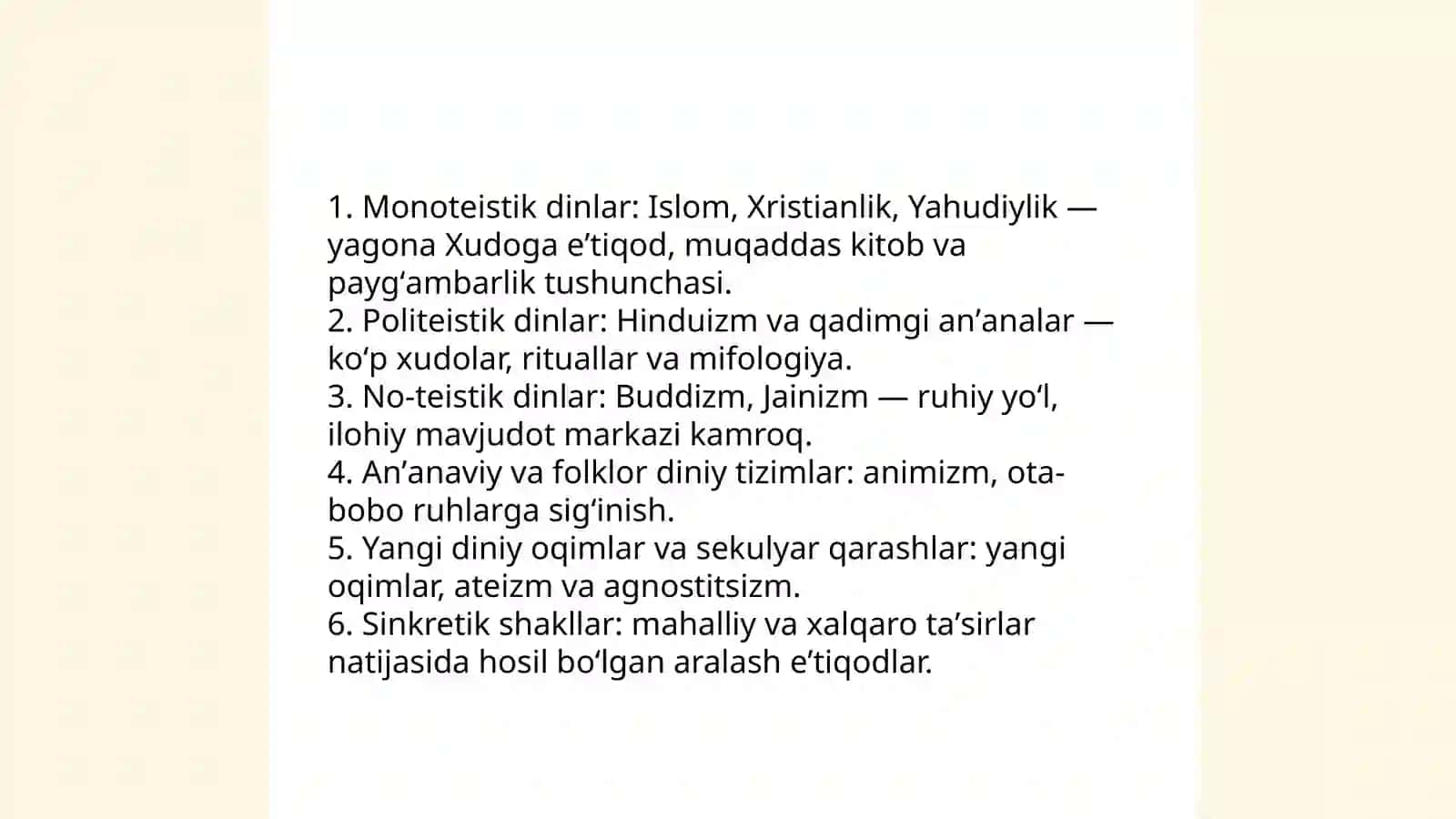 Dinlar 3