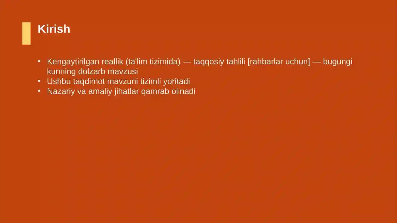 Kengaytirilgan reallik (ta'lim tizimida) — taqqosiy tahlili [rahbarlar uchun] 3
