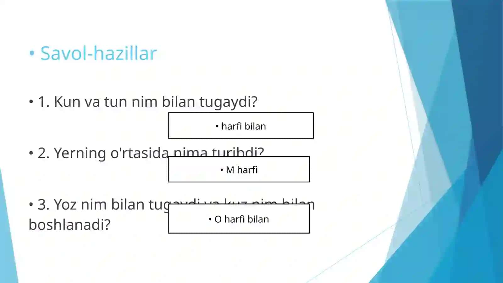Informatika - O'yin orqali o'rganamiz 3