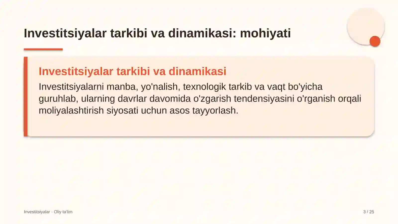 akademik litseylarda investitsiyalarning tarkibi va dinamikasi 3998 3