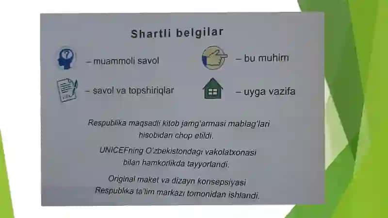 6- sinf "Tabiiy fanlar" darsligi tahlili 3