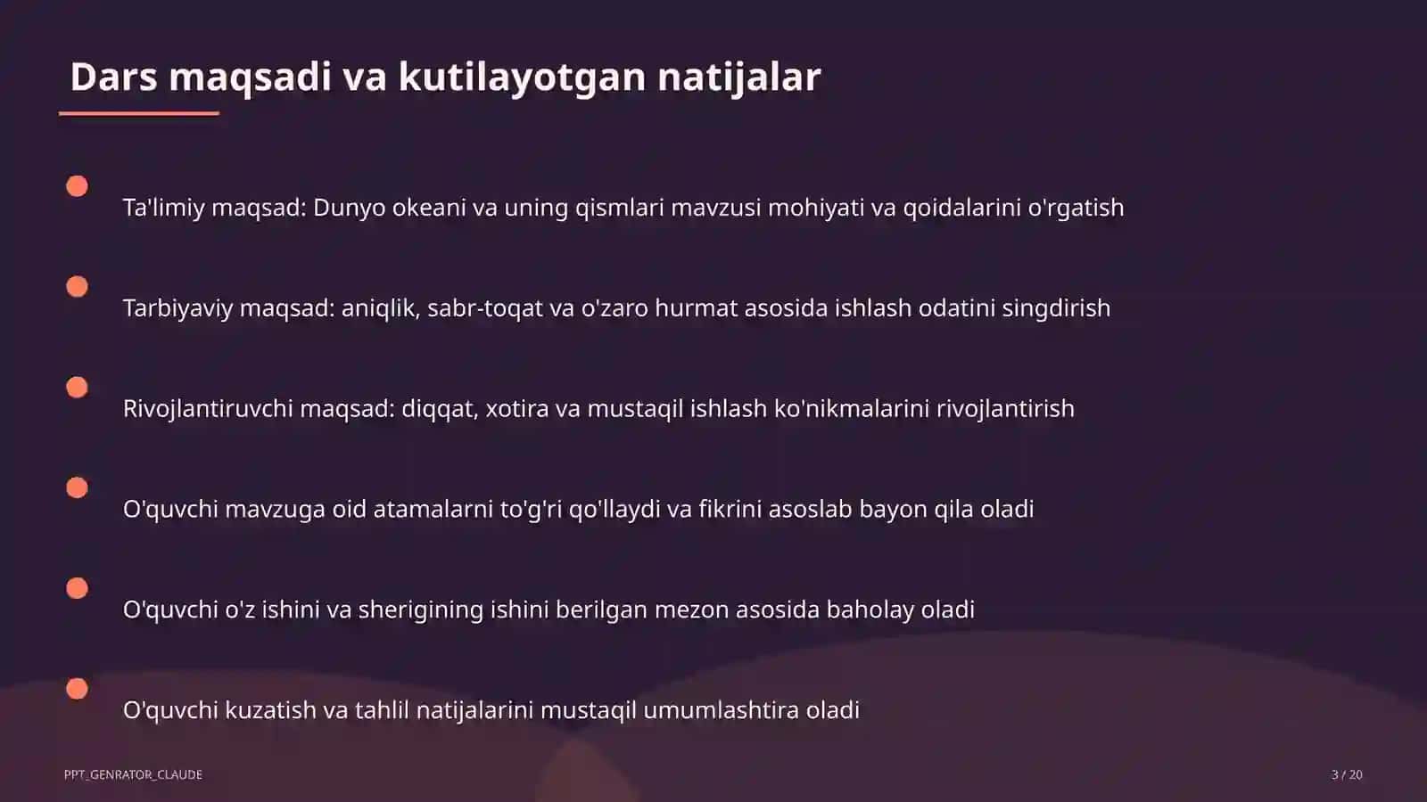 Dunyo okeani va uning qismlari (7-sinf) 3