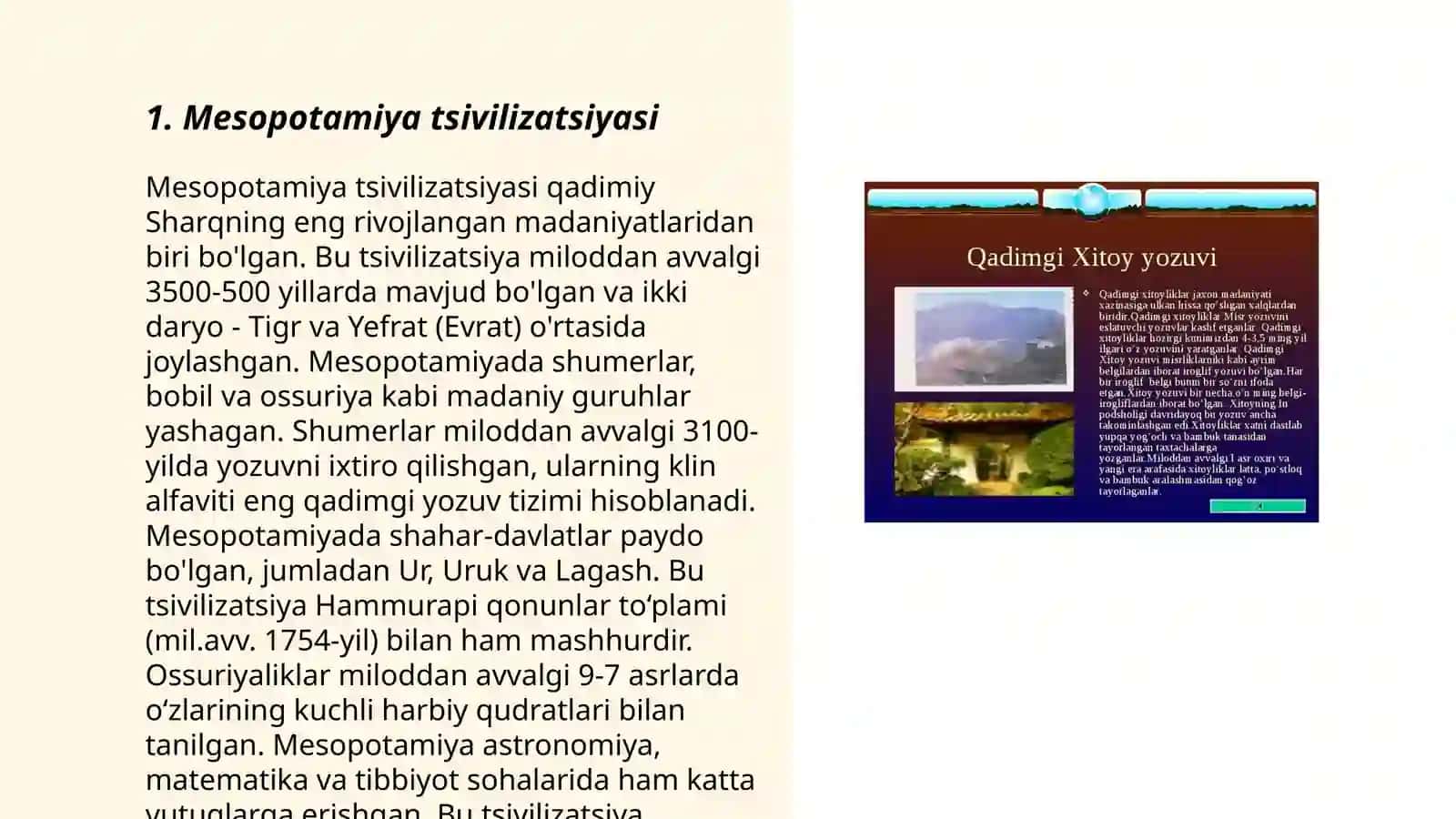 Qadimgi sharq tarixi 3