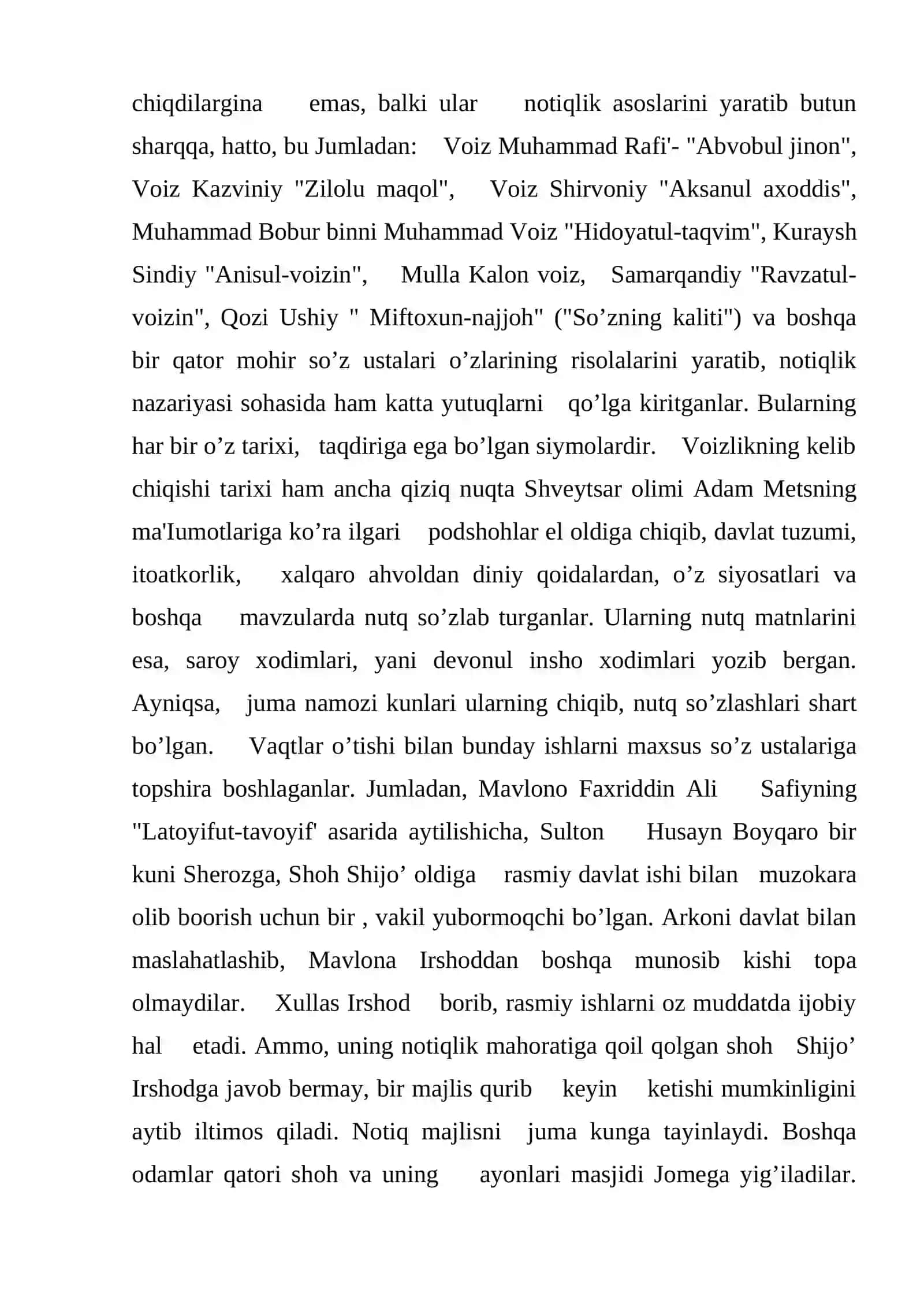 Notiqlik san’ati tarixidan 3