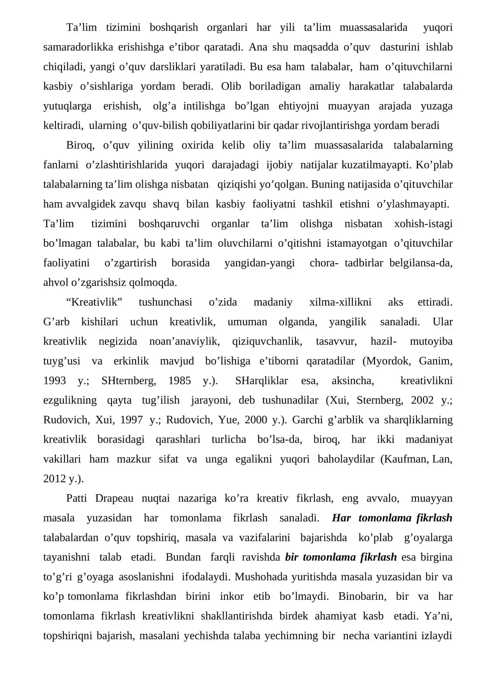 Kreativ pedagogika fanining nazariy asoslari 3