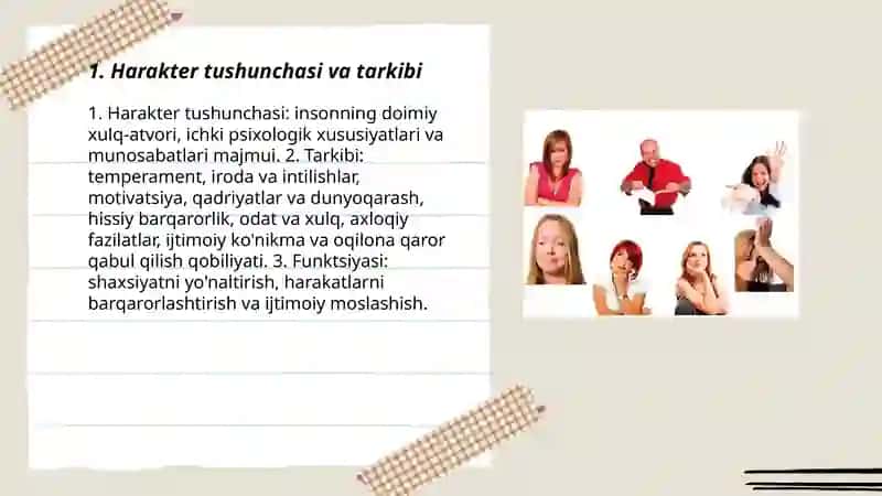 Harakter 3