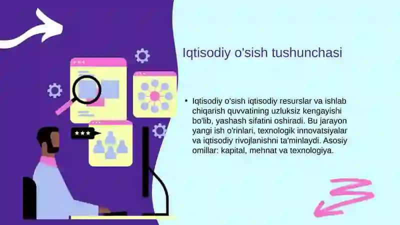 Iqtisodiy o'sish modellari va ko'rsatgichlari 3