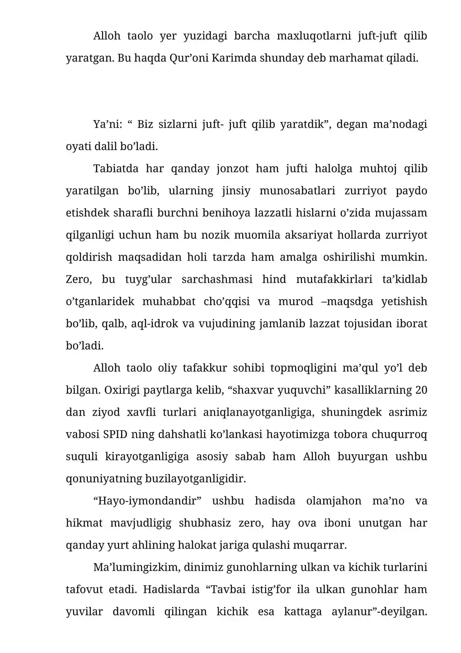 ZINONING HUKMI VA UNING JAMIYATDAGI ZARARLARI 3