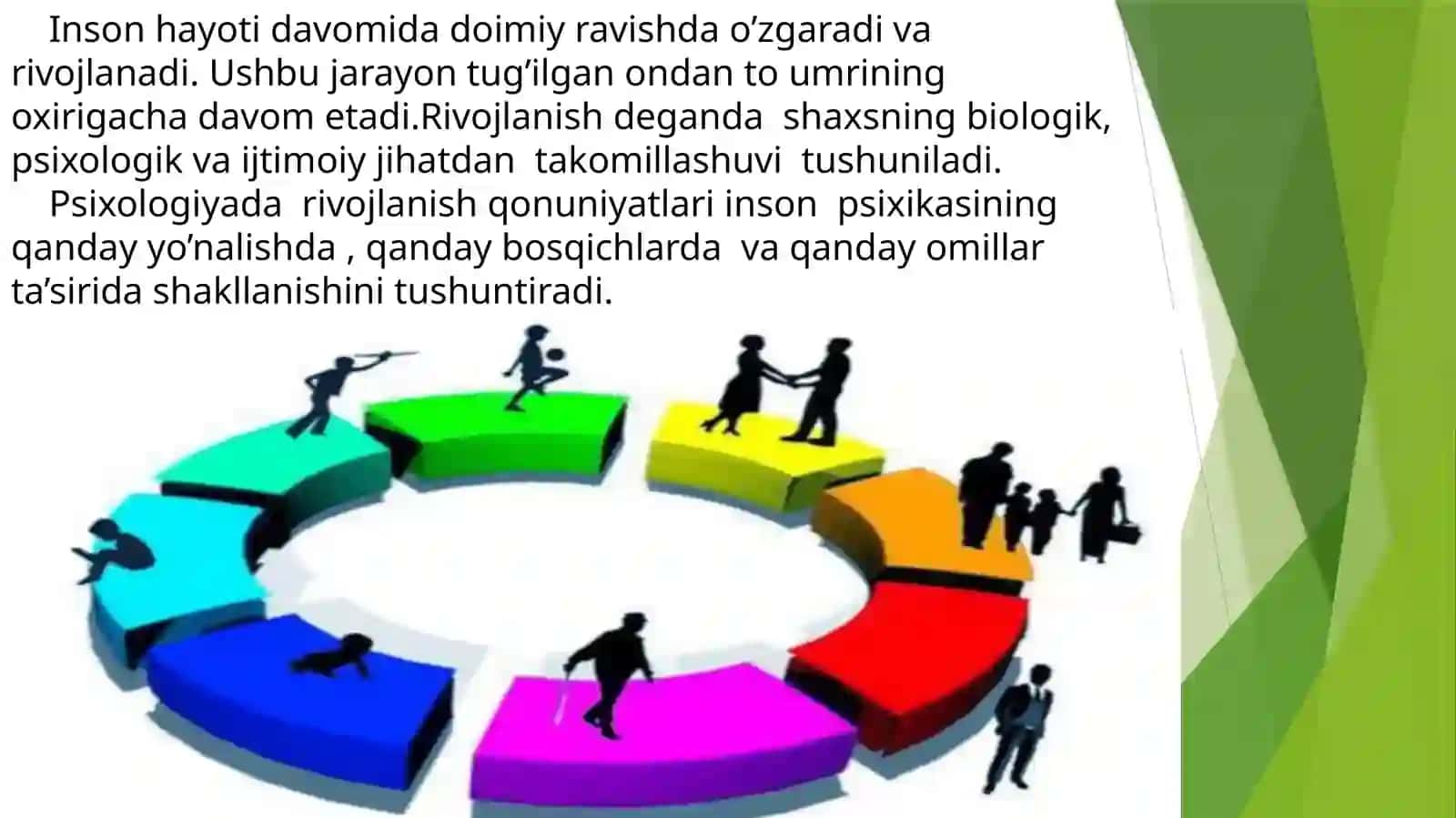 Rivojlanish qonuniyatlari Psixologiyasi 3