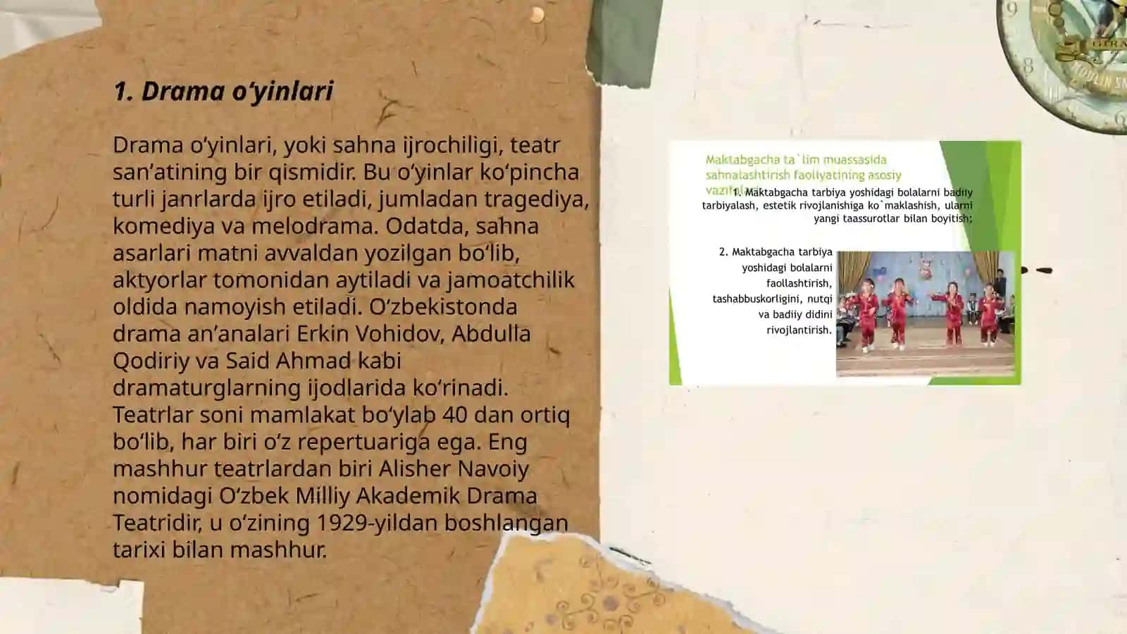 Drama oʻyinlari 3