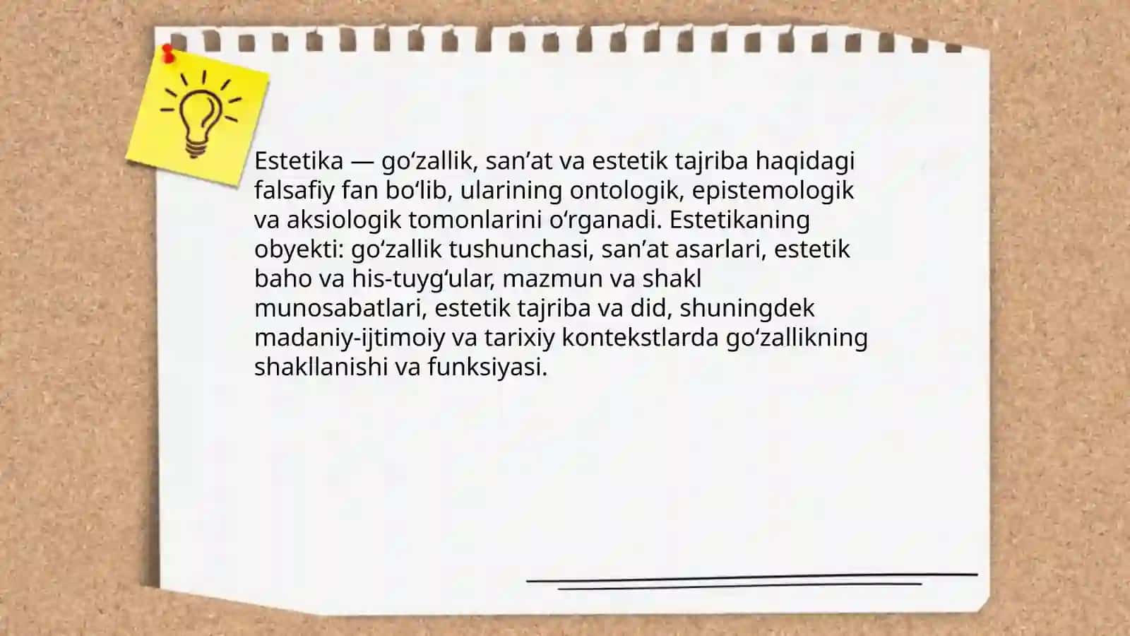 Estetika (Falsafa fanidan) 3