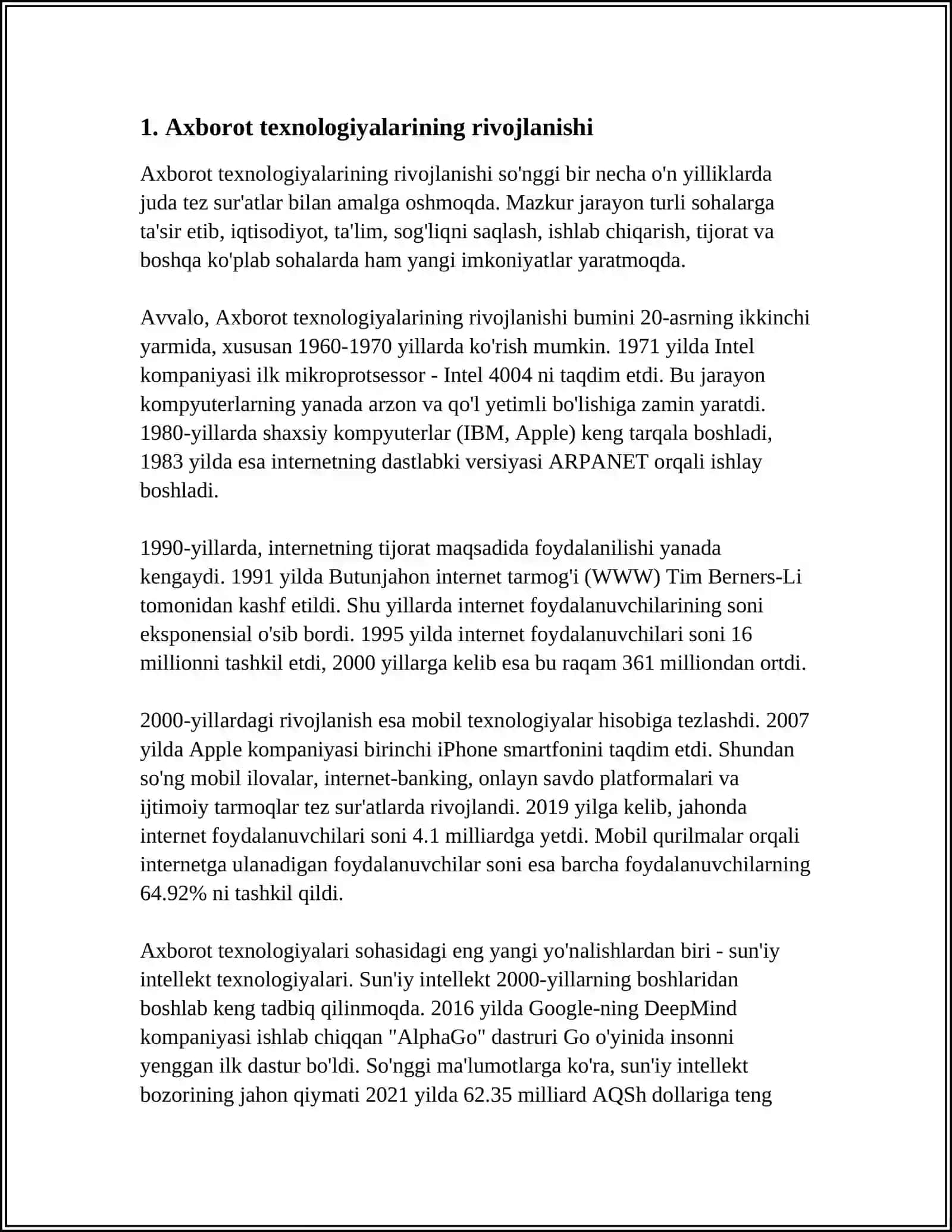 AXBOROT ATNLARI GAZETA INTRNET SAYITLARI MAQOLALARI USTIDA ISHLASH 3