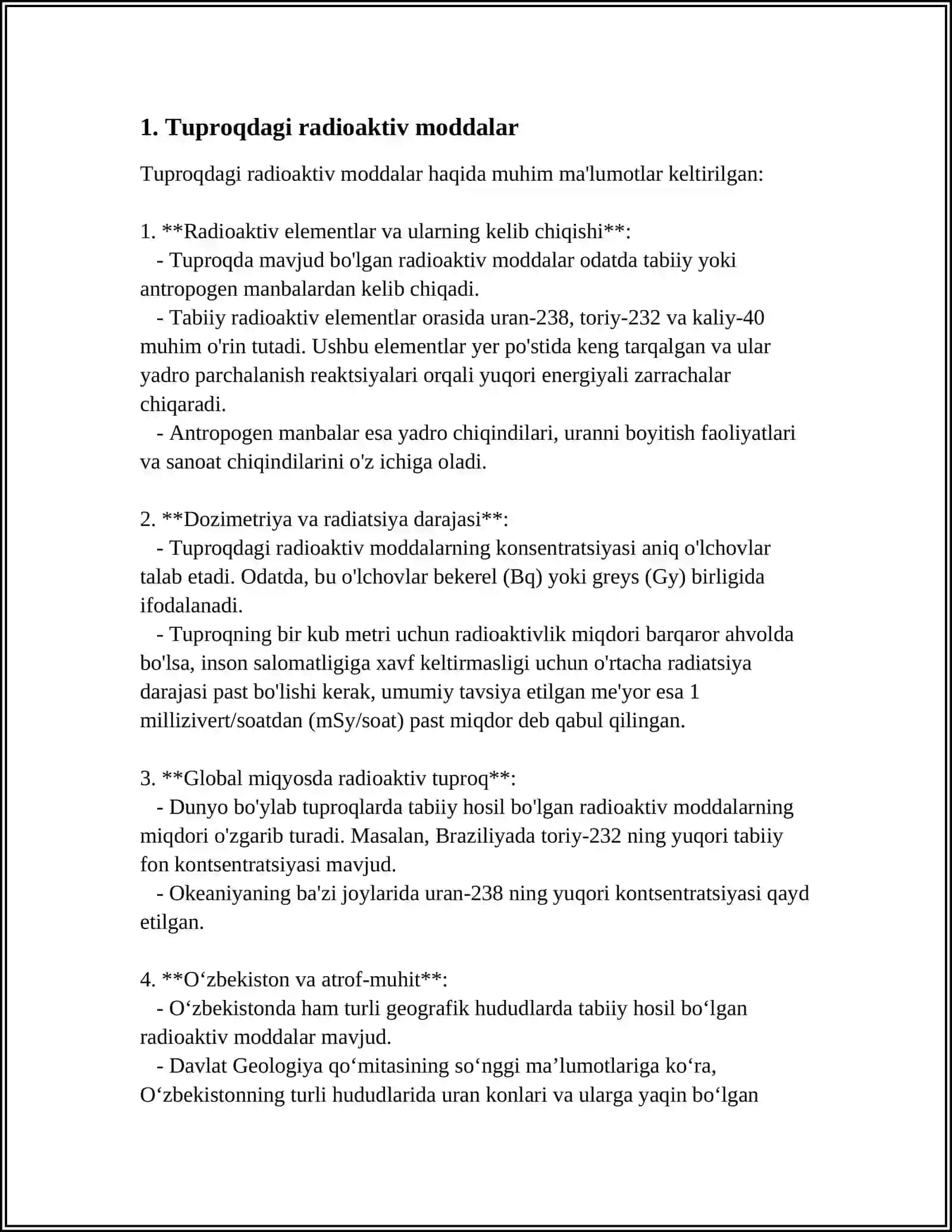 TUPROQNI RADIOAKTIVLIGI 3