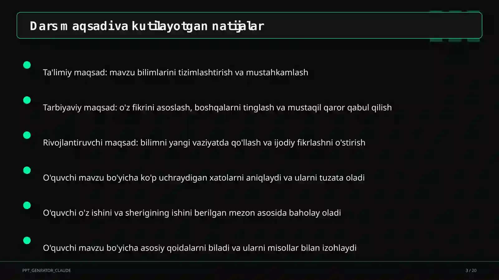 Funksional savodxonlikni rivojlantirish 3