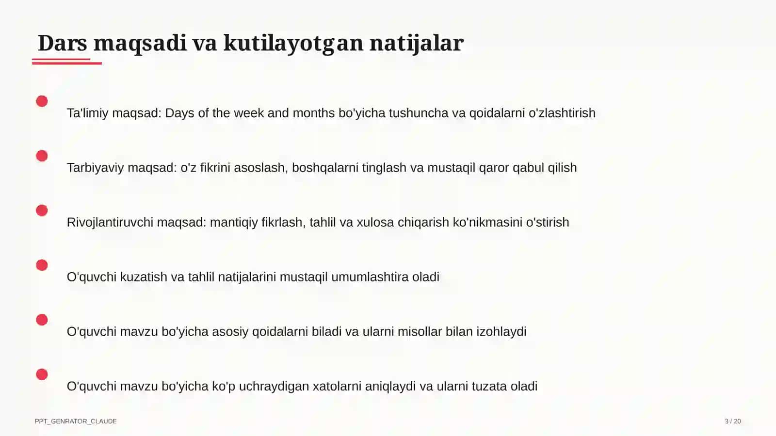 Ingliz tili (1–11) — metodik birlashma uchun 3